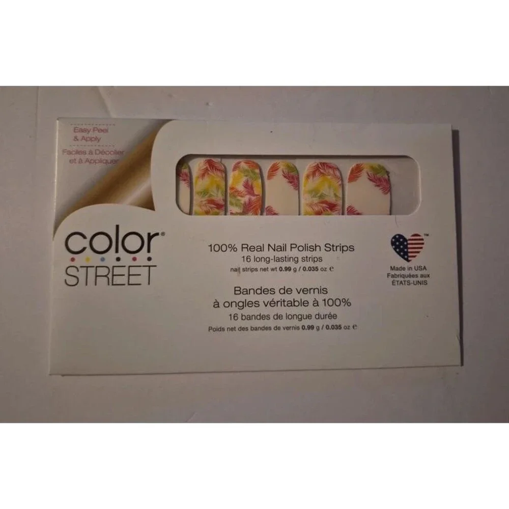 Set of 2 Color Street Nail Polish Strips